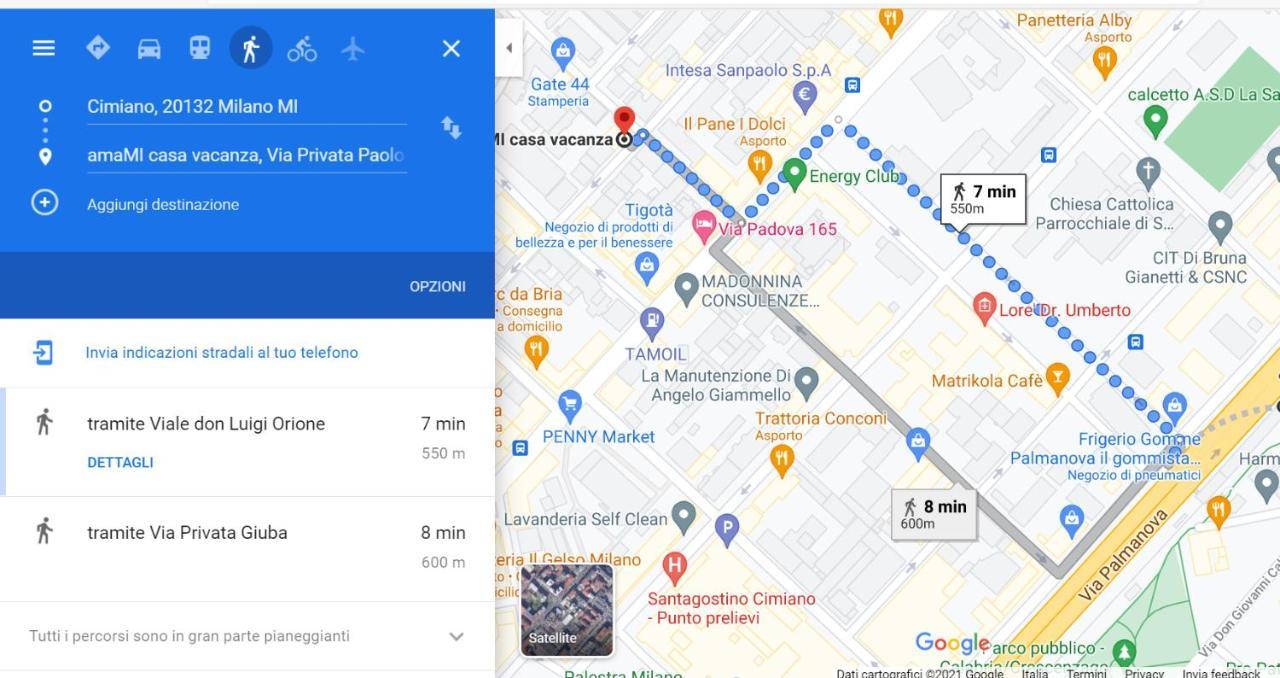 Amami Lägenhet Milano Exteriör bild